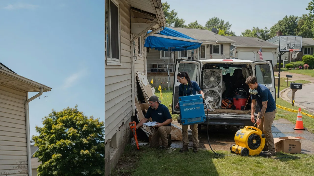 Ceiling Leak Cleanup in Low Moor, IA near me