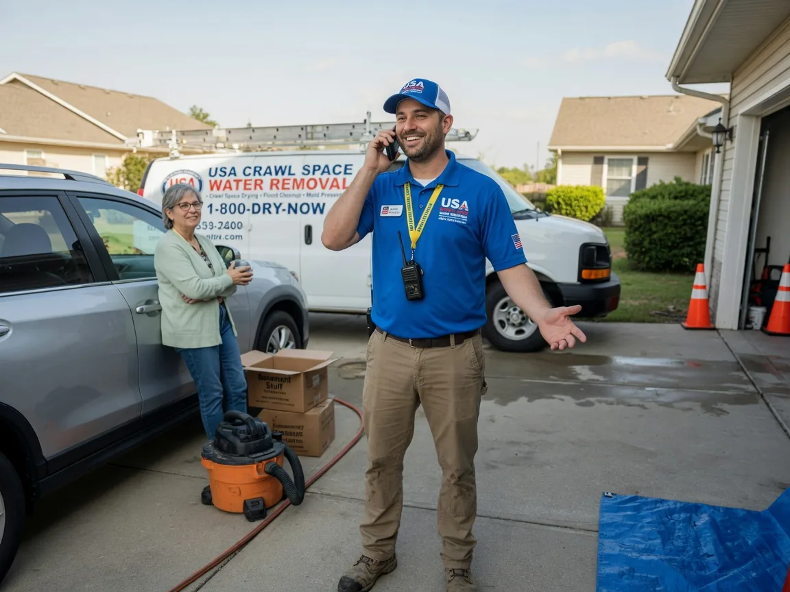 Crawl Space Water Removal Low Moor, IA FAQs